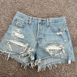 Levi’s denim shorts